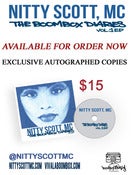 Image of Autographed Nitty Scott, MC - The Boombox Diaries Vol 1 EP