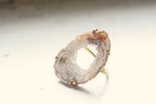Image of Brazilian 'Oco' Geode Prong Set Ring