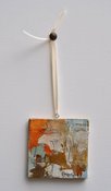 Image of Original art by Melissa Payne Baker - 3"x3" Itty Bitty Angel I