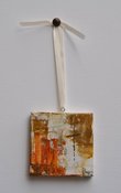 Image of Original art by Melissa Payne Baker - 3"x3" Itty Bitty Cross III