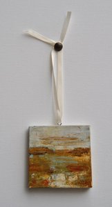 Image of Original art by Melissa Payne Baker - 3"x3" Itty Bitty Landscape I