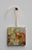 Image of Original art by Melissa Payne Baker - 3"x3" Itty Bitty Quatrefoil I