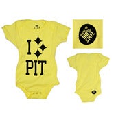 Image of PC I 'Steel' PIT Baby Onesie Lemon