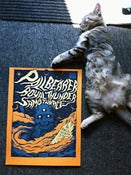 Image of Pallbearer, Royal Thunder, Samothrace poster (butcher orange)