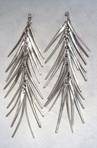 Image of Long Sterling Silver Feathers