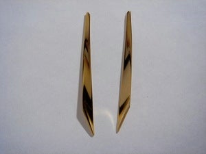 Image of Gold Vermeil Swords