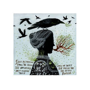 Image of Madrones and Ravens, Limited Edition Archival Inkjet Print