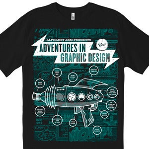 Image of Adventures in Graphic Design / black