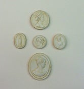 Image of Framed Intaglios - "Queen" Design