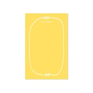 Image of Personalized Nautical Knot Notepad