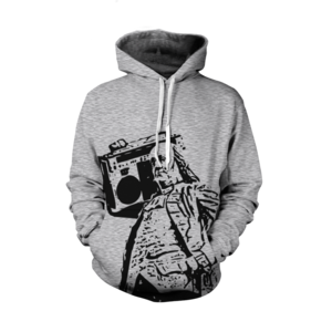 Image of Ben Jammin' Hoodie (Grey)
