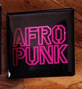 Image of Afropunk Pin Pink Neon