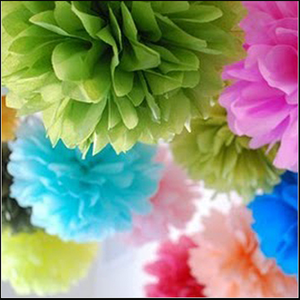 Image of OFERTA POMPONES "Medium" (35cm de diámetro) (IVA INCL.)
