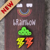 Image of Neon Earrings – Stormy Weather