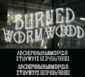 Image of BURNED WORMWOOD CUSTOM FONT