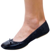 Image of Patent Black Ballet Flat