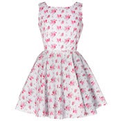 Image of ON SALE!  Vintage Inspired Rose Print Dress