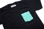 Image of LIV WEALTHY PYTHON SNAKESKIN T-SHIRT MINT