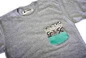 Image of LIV WEALTHY PYTHON SNAKESKIN T-SHIRT MIXED IV