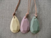 Image of And O Design ~ Crystal Porcelain Necklace