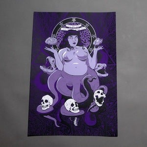 Image of Black Forest Octolady Poster
