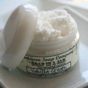 Image of Vanilla Cream ( 4 oz. jar) Soap In A Jar (Fluffy Whipp) (Vegan)