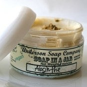 Image of Absinthe (4 oz. jar) Soap In A Jar (Fluffy Whipp) (Vegan)