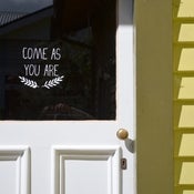 Come as you are - Sticker