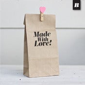 Image of Plain Kraft Gusset Paper Bag