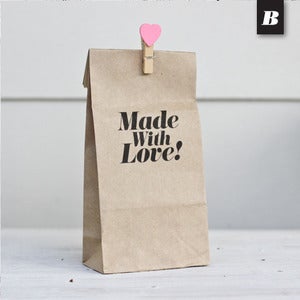 Image of Kraft Flat Bottom Paper Bag