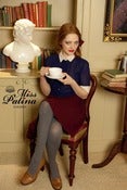Image of Champagne Ruffles Blouse (navy)