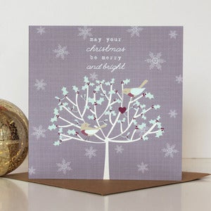 Image of Whimsical Christmas Tree Card