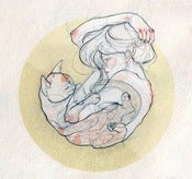 Image of The Lady and the Cat.