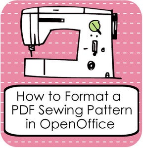 Image of How to Format a PDF Pattern in OpenOffice Writer