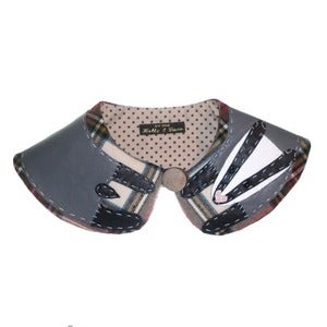 Image of REDUCED! Tartan Badger Collar