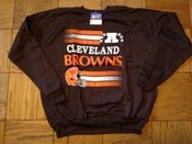 Image of Deadstock Vintage Cleveland Browns Garan Crewneck Sweatshirt Jumper 