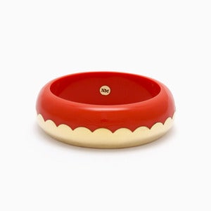 Image of Donut Bangle | Coral + Golden