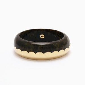 Image of Donut Bangle | Tortoiseshell & Golden