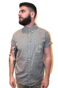Image of Unisex Anchor Button Down Shirt