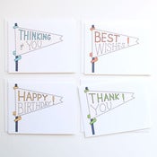 Image of Pennant Note Cards
