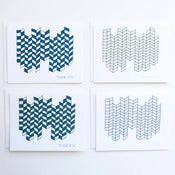 Image of Herringbone Thank You Cards