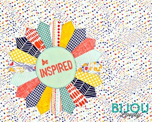 Image of Be Inspired Quilt 8x10 Print