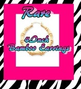 Image of ♡Rare 4inch Bamboo earrings♡