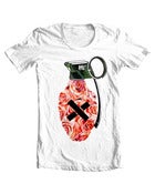 Image of White Kill'em with kindness T-shirt