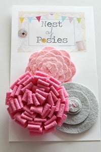 Image of Proud, Pink & Determined Posies Cluster