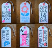 Image of Your choice of any 5 gift tags