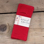 Image of Original Wrist Worms, Merino Wool, Red