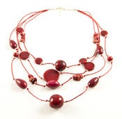Image of Fiesta Necklace Red