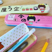 Image of Trousse en métal Tokyo Girl