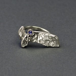 Image of Sapphire Wing Ring